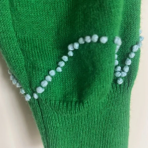 Anthropologie green cardigan XS - Picture 3 of 7